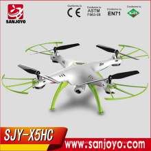 Syma X5HC 2MP HD Camera Drone 2.4G 4CH 6Axis Gyro Headless Quadcopter con barómetro de altura establecida